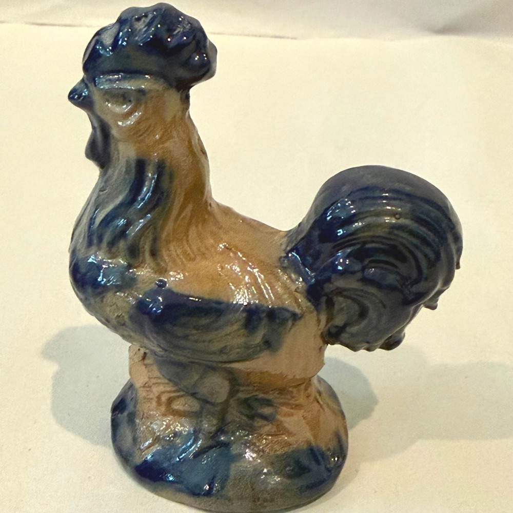 Beaumont Brothers Pottery BBP Rooster Salt Glaze Stoneware York Maine